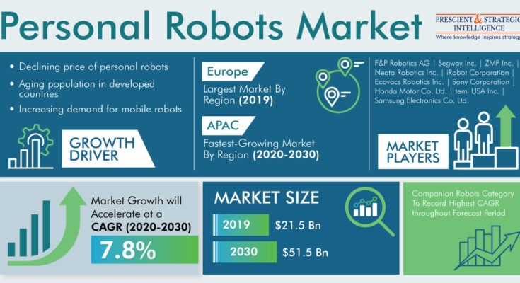 Personal Robots Market Revenue Estimation and Growth Forecast Report