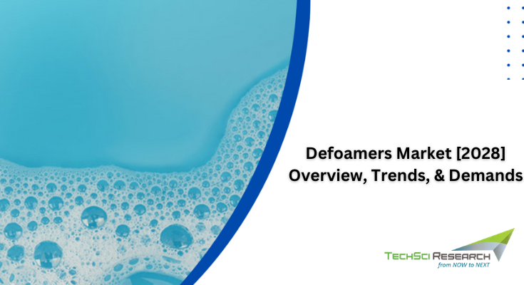 Global Defoamers Market stood at USD 3.15 billion in 2022 and is expected to grow with a CAGR of 4.86% in the forecast period, 2024-2028. 