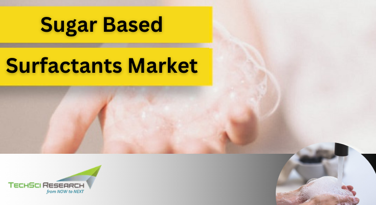 Global Sugar Based Surfactants Market stood at USD 5.24 billion in 2022 and is expected to grow with a CAGR of 5.38% in the forecast by 2028. 