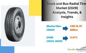 Global Truck and Bus Radial Tires Market stood at USD 15.78 Billion in 2023 and is expected to grow with a CAGR of 6.07% in the forecast.