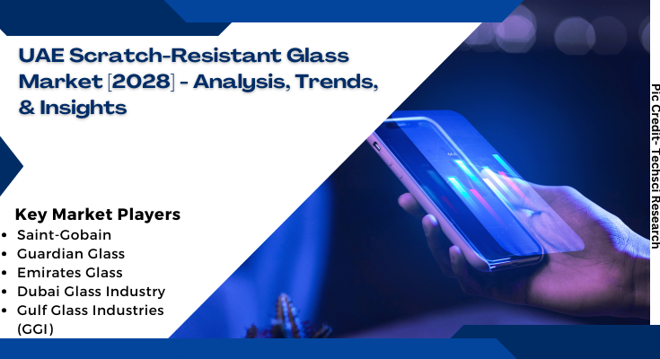 UAE Scratch-Resistant Glass Market stood at USD 114.66 million in 2022 and will growth in the forecast with a CAGR of 6.29% by 2028. 