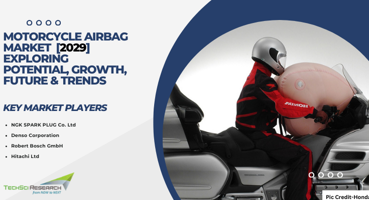 Global Motorcycle Airbag Market stood at USD 0.41 Billion in 2023 and is expected to grow with a CAGR of 8.05% in the forecast 2025-2029. 