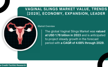 Global Vaginal Slings Market stood at USD 1.78 billion in 2023 & will grow with a CAGR of 4.68% in the forecast period, 2025-2029. 