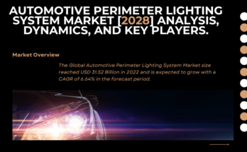 Global Automotive Perimeter Lighting System Market stood at USD 31.52 Billion in 2022 & will grow with a CAGR of 6.64% in 2024-2028.