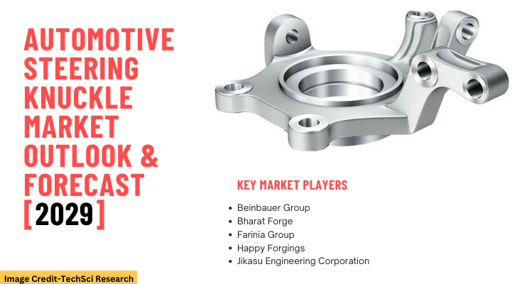 Global Automotive Steering Knuckle Market stood at USD 1.6 billion in 2023 & will grow with a CAGR of 6.99% in the forecast.