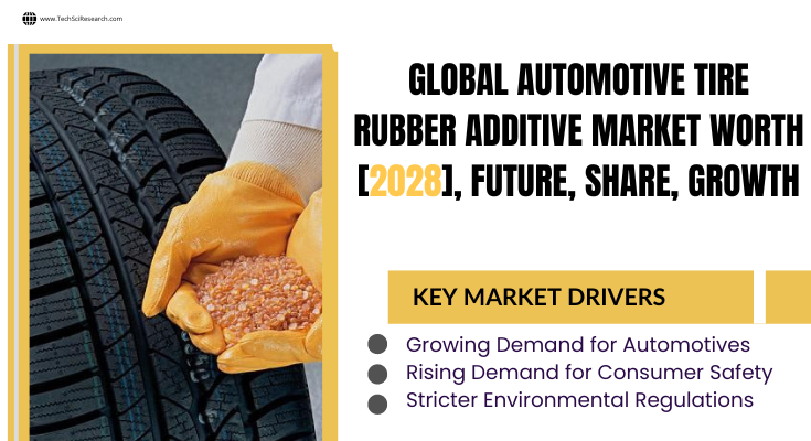 Global Automotive Tire Rubber Additive Market stood at USD 5.86 billion in 2022 & will grow in the forecast with a CAGR of 3.38% by 2028.