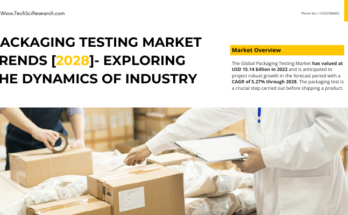 Global Packaging Testing Market stood at USD15.14 billion in 2022 & will grow with a CAGR of 5.27% in the forecast period, 2023-2028.