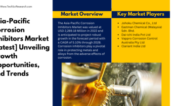 Asia-Pacific Corrosion Inhibitors Market Size is USD 2,289.18 million in 2022 and is anticipated to increase at a CAGR of 5.10% by 2028.