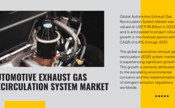 Global Automotive Exhaust Gas Recirculation System Market stood at USD 9.98 Billion in 2023 & will grow with a CAGR of 6.41% in 2025-2029.