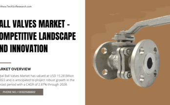 The Global Ball Valves market is anticipated to project robust growth in the forecast period with a CAGR of 2.87% through 2024-2028.