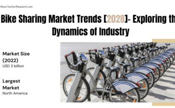 Global Bike Sharing Market stood at USD 3 billion in 2022 and is expected to grow with a CAGR of 5.72% in the forecast period, 2024-2028.