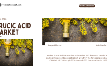 Global Erucic Acid Market stood at 260 thousand tons in 2022 & will grow with a CAGR of 3.81% by 2028 to reach 322 thousand tons in 2028.