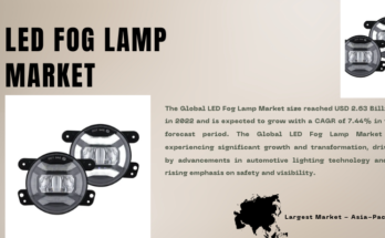 Global LED Fog Lamp Market stood at USD 2.63 Billion in 2022 and is expected to grow with a CAGR of 7.44% in the forecast 2024-2028.